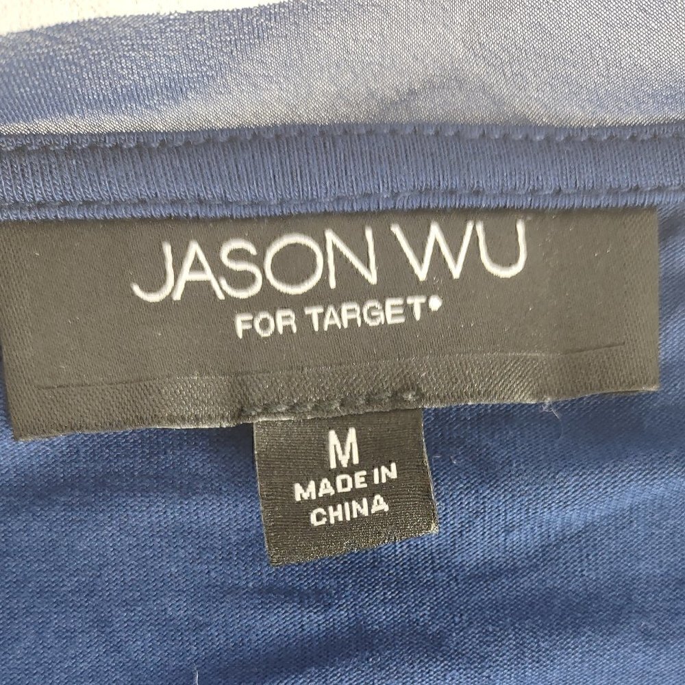 Jason Wu Striped Lightweight Casual Jersey Shift Dress Size M (NWT) - Picture 9 of 11